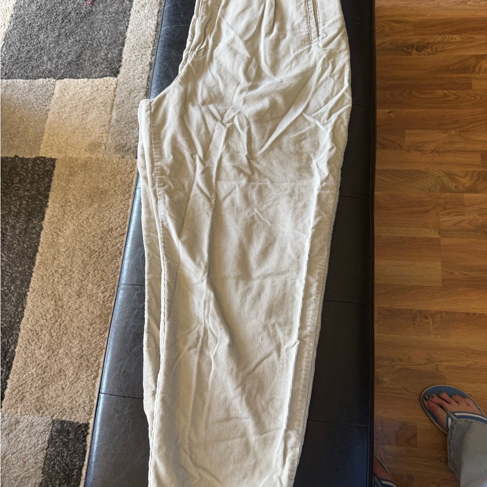 Women's Casual Cream Pants